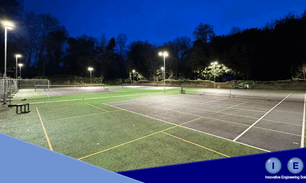 New Installation Complete at the Local Tennis Club!